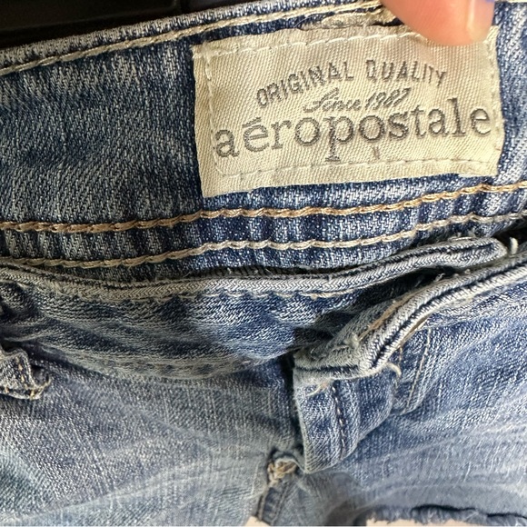 Aeropostale Jean Shorts size 7/8 - Picture 6 of 8